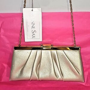 Gunne Sax Gold Shoulder Bag